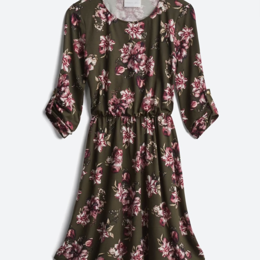French Grey Murphy Knit Dress - M
